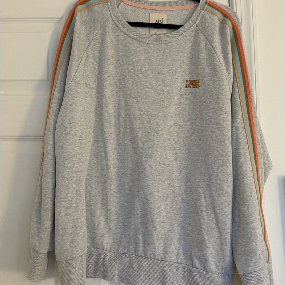 Rip Curl Gray Crewneck Sweater